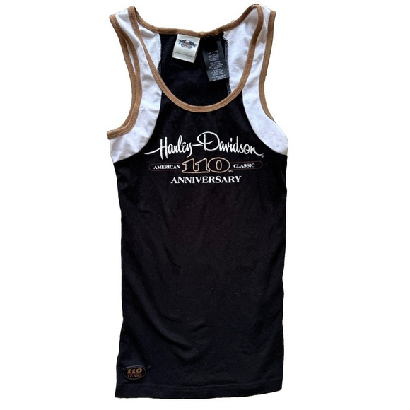 Tops - Harley Davidson Women's Tank Top 110th Anniversary American Classic 2013 Size XS